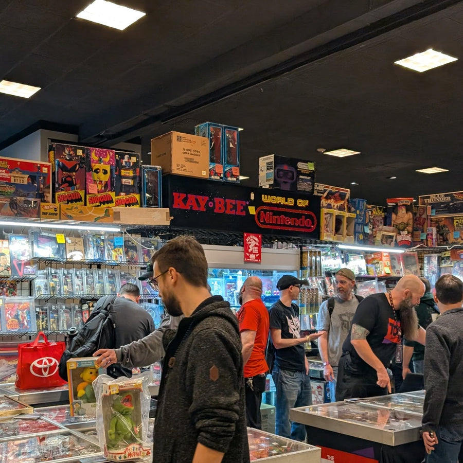 Rare action figure toy vendor at Zolocon