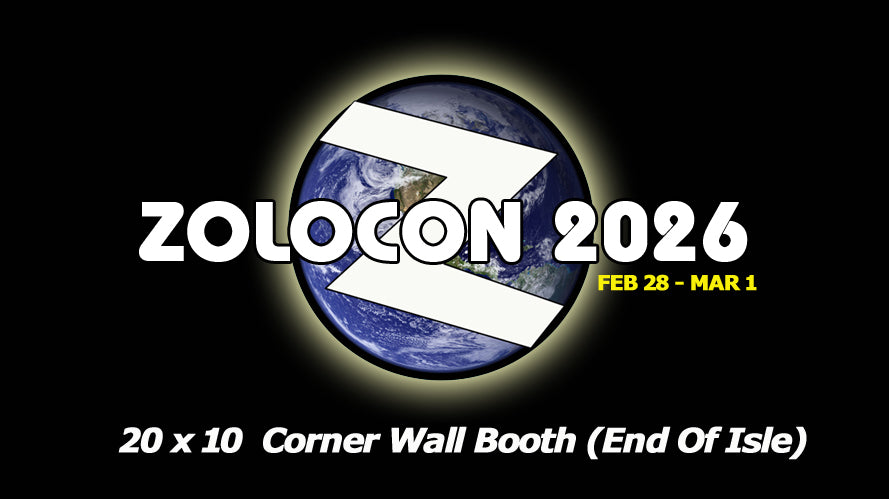 Zolocon 2026 | 10 x10’ WALL-CORNER Booth Package (End of Isle)