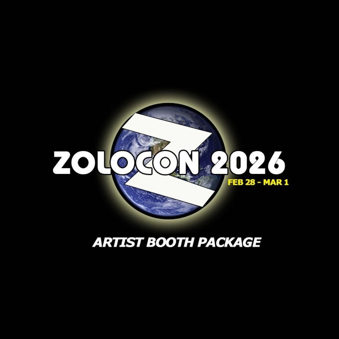 Zolocon 2026 | 6 x 6" ARTIST Booth Package