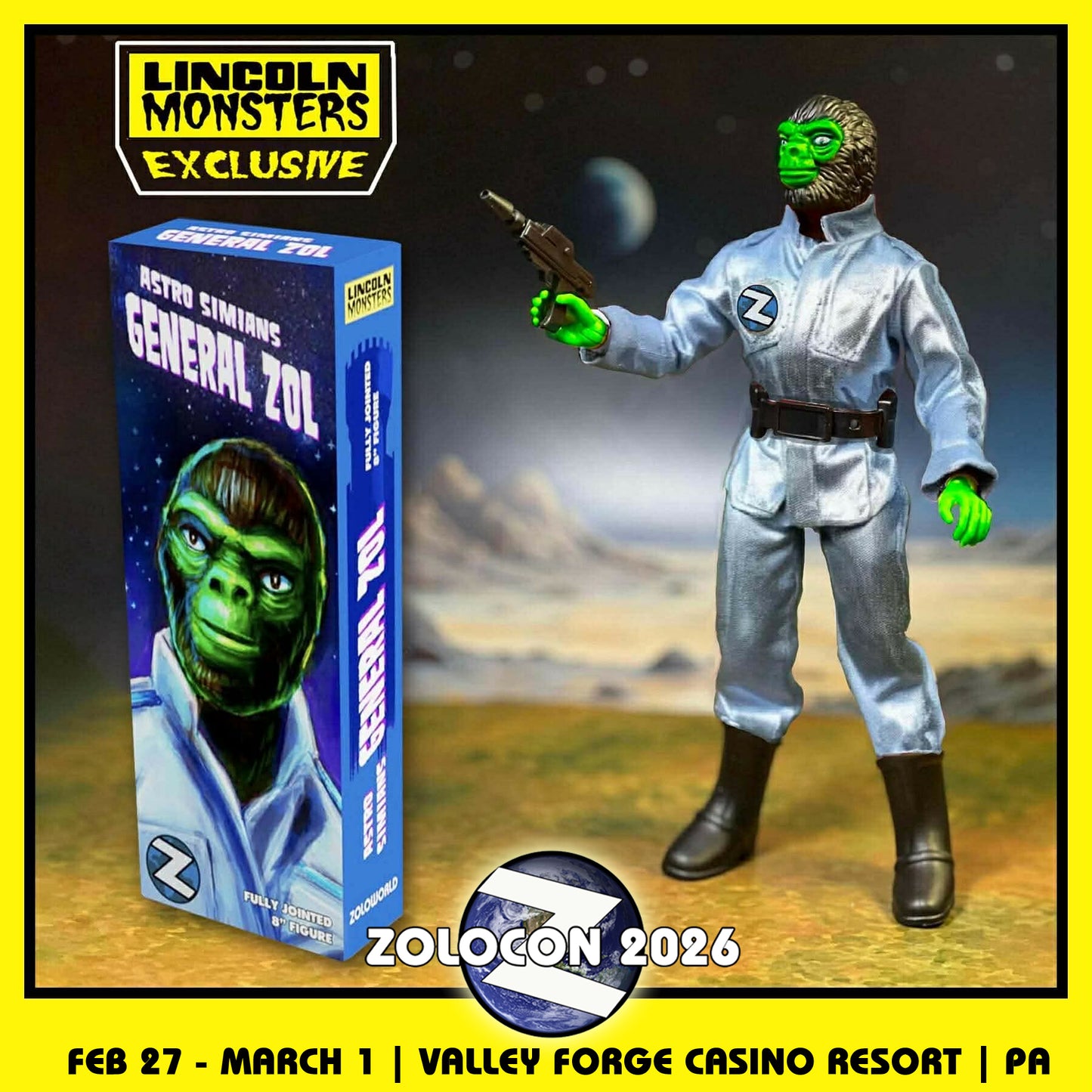 ZOLOCON 2026 ULTIMATE V.I.P. PASS— LINCOLN MONSTERS EXCLUSIVE
