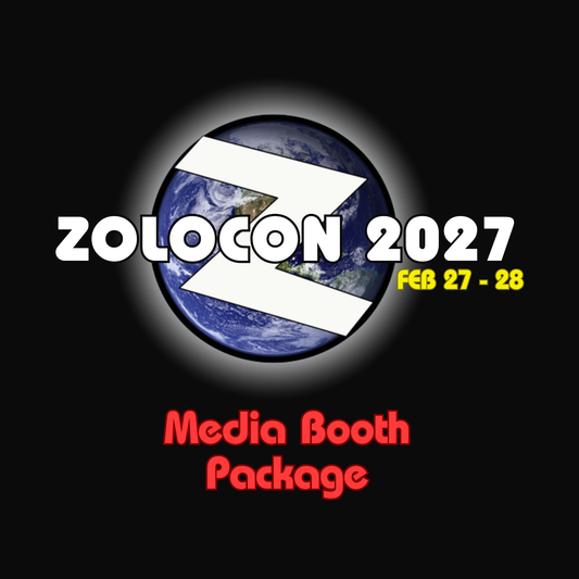 ZOLOCON 2027 | MEDIA BOOTH with SPONSORSHIP PACKAGE (RED)