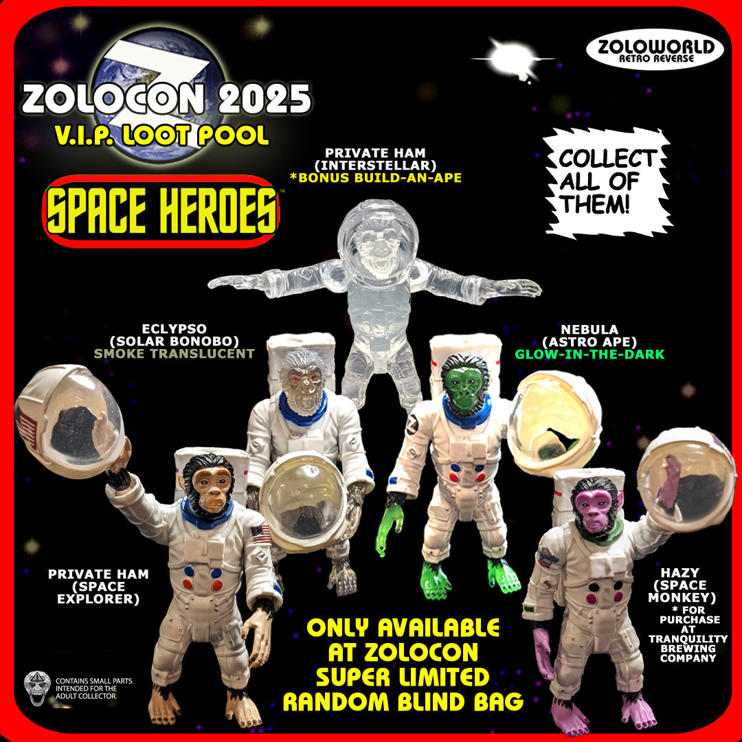 V.I.P. Weekend (2 Day) Early Entry Pass with Exclusive 3.75" Space Heroes Action Figure