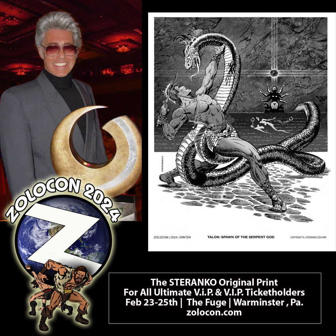 ZOLOCON 2024 V.I.P. Weekend (2 Day) Early Entry Pass With Goody Bag