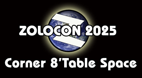 ZOLOCON 2025 VENDOR CORNER END CAP TABLE 10' SPACE