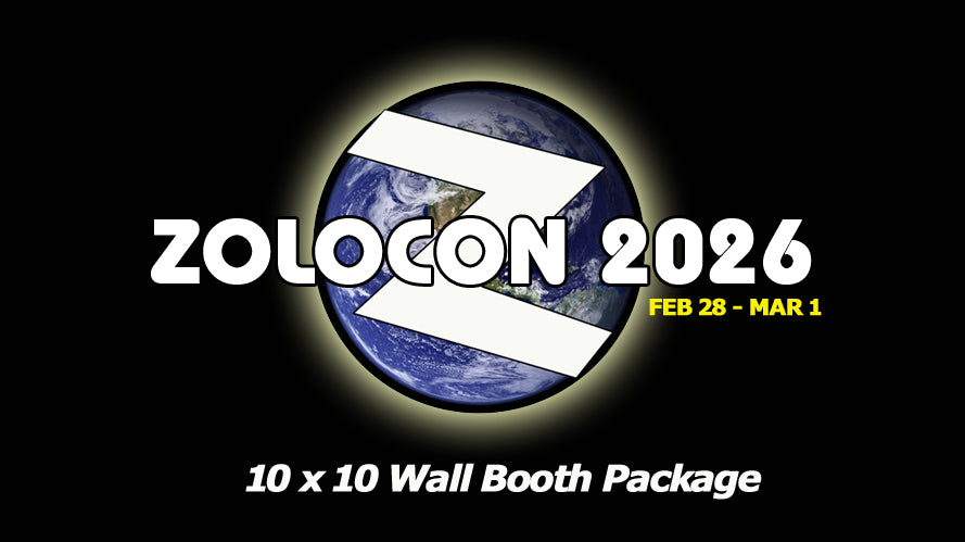 Zolocon 2026 | 10x10’ WALL-INLINE Booth Package